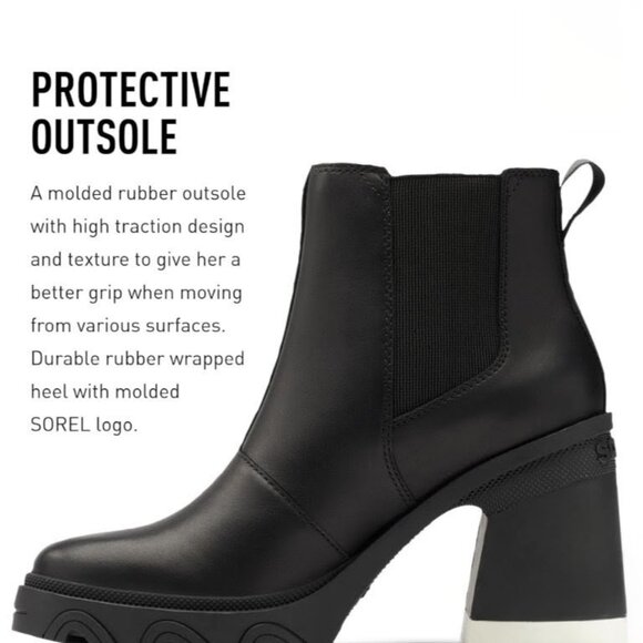 Sorel Women's Brex Heel Chelsea Boots - Picture 4 of 10